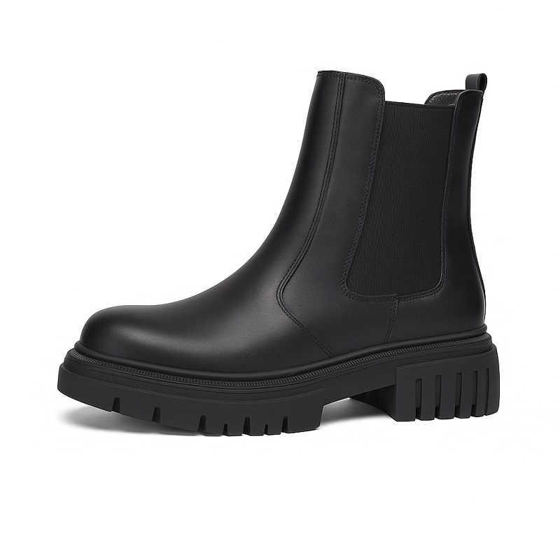 نیم بوت زنانه چلسی دوطرف کش-مشکی